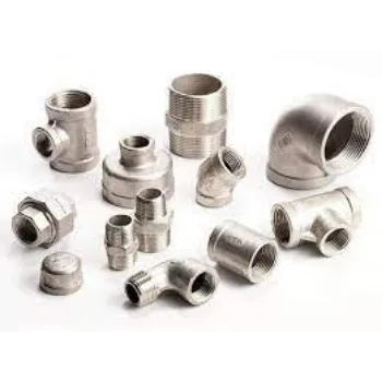 Stream Pipe Fittings Silver Color 